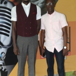Ovigwe and Dare Oladipupo posing for the camera